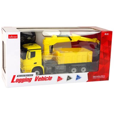Mercedes Rastar Yellow Grapple Truck - 5