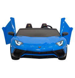 Elektromobilis Lamborghini Aventador SV STRONG, Mėlynas