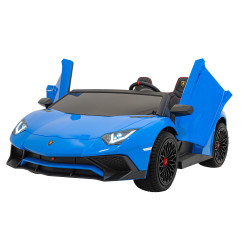 Elektromobilis Lamborghini Aventador SV STRONG, Mėlynas