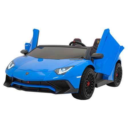 Vaikiškas Elektromobilis Lamborghini Aventador SV STRONG, Mėlynas