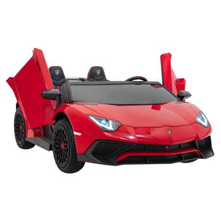 Vaikiškas Elektromobilis Lamborghini Aventador SV STRONG, Raudonas