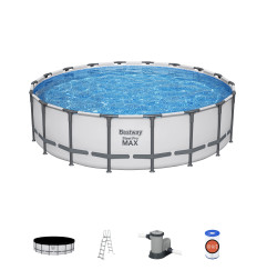 Karkasinis baseinas "Steel PRO" BESTWAY, (549x132 cm)