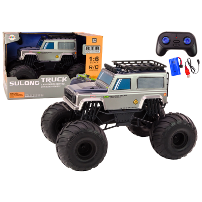 Didelis RC valdomas visureigis 1:6, pilkos spalvos