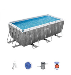 Karkasinis baseinas POWER STEEL BESTWAY (412x201x122 cm)