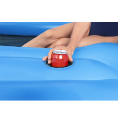 HYDRO-Force Island + Slide 376x311cm BESTWAY