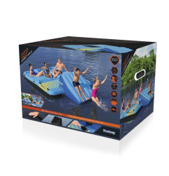 HYDRO-Force Island + Slide 376x311cm BESTWAY