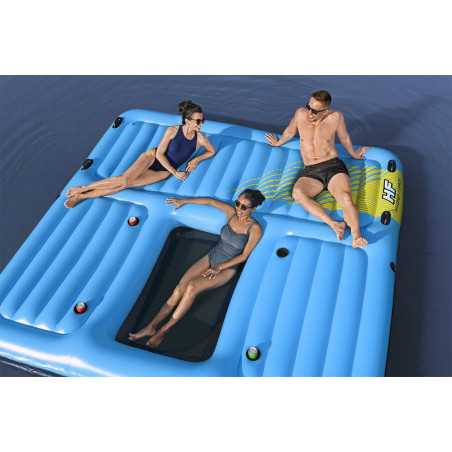 Pripučiamas plaustas HYDRO-Force + čiuožykla BESTWAY