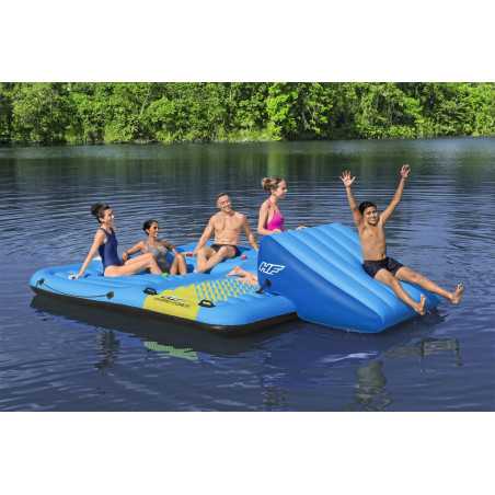 Pripučiamas plaustas HYDRO-Force + čiuožykla BESTWAY