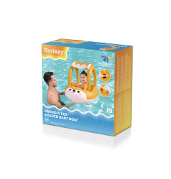 Pontoon Lisek with roof 94x66 cm BESTWAY