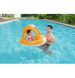 Pontoon Lisek with roof 94x66 cm BESTWAY