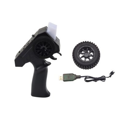RC valdomas visureigis 4x4, juodas - 5