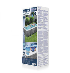 Karkasinis baseinas POWER STEEL BESTWAY (412x201x122 cm)