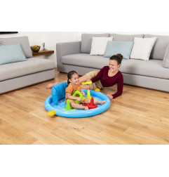 Pripučiamas baseinas su stogeliu BESTWAY (115x89x76cm)