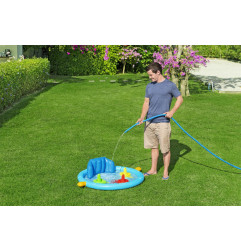Pripučiamas baseinas su stogeliu BESTWAY (115x89x76cm)