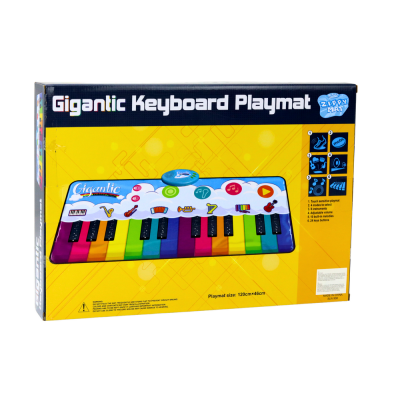 Educational Dance Mat Rainbow Piano Instruments 10 Melodies - 3