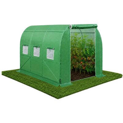 Žalias šiltnamis su langais, 2x3 m, 6 m² - 2