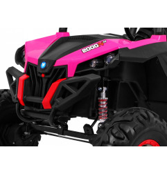 Vaikiškas Elektrinis bagis SuperStar 4x4 MP4, Rožinis