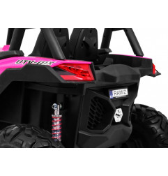 Vaikiškas Elektrinis bagis SuperStar 4x4 MP4, Rožinis