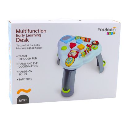 Interactive Educational Table Triangle Phone Lights Sounds - 3