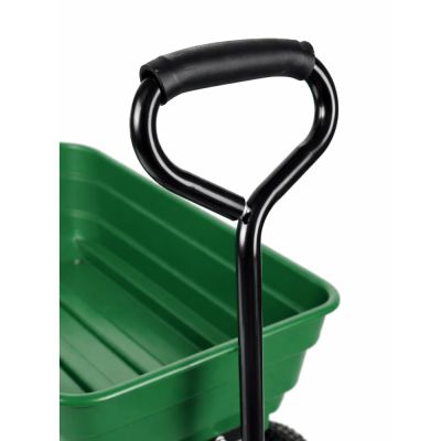 Garden Transport Cart Removable Tilting Tray Green 120 kg - 6