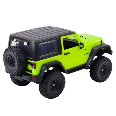 RC valdomas visureigis „Jeep Wrangler Rock Crawler“, žalias, 1:14 - 4