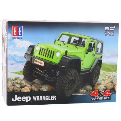 RC valdomas visureigis „Jeep Wrangler Rock Crawler“, žalias, 1:14 - 6