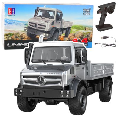 RC valdomas „Mercedes Unimog“ 4x4, 1:20
