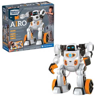 Mokslinis pramoginis robotas „Airo“  „Clementoni“ 50819 lenkų kalba