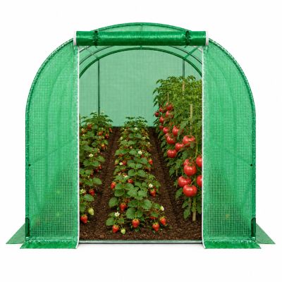 Sodo daržovių šiltnamis „PRO“ rėmas, 25 mm, 6x3x2 m, 18 m²