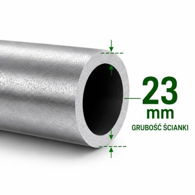 Sodo daržovių šiltnamis „PRO“ rėmas, 25 mm, 6x3x2 m, 18 m²