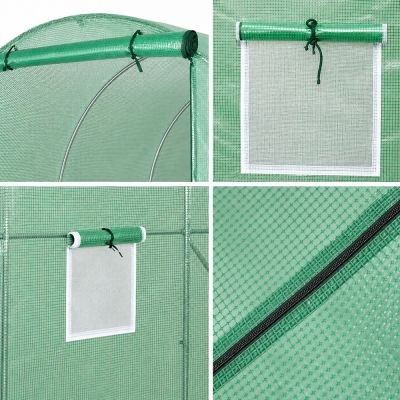 Daržovių šiltnamis „PRO Frame“ 25 mm, 12 x 3 x 2 m, 36 m²