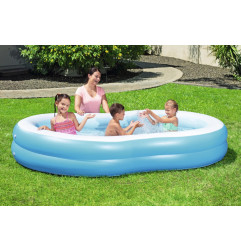 Pripučiamas baseinas Big Laguna BESTWAY (262x157x46 cm)