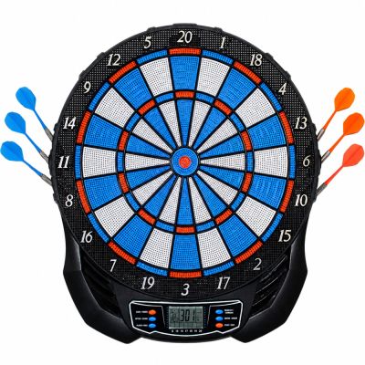 Electronic LCD Dartboard Arcade Game 25 Games 176 Variants - 2