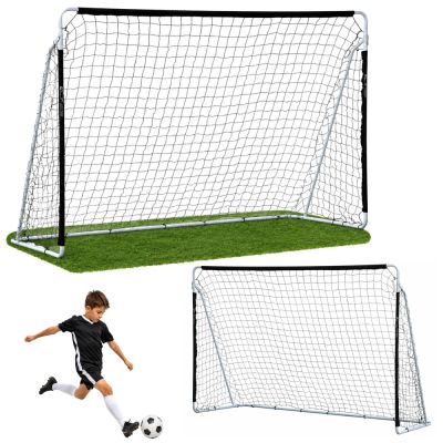 Dideli pastatomi futbolo vartai, 307 x 209 cm