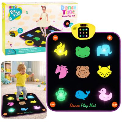 Animal Musical Dance Mat 5 Modes 3 Difficulty Levels Lights