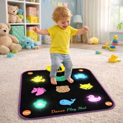 Animal Musical Dance Mat 5 Modes 3 Difficulty Levels Lights - 3