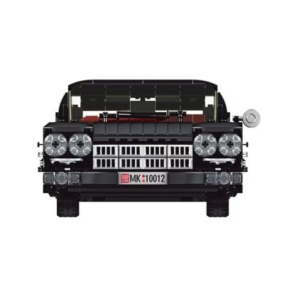 Construction Bricks Classic Car Cabrio Cadi-Elrado Black 1324 pcs. - 4