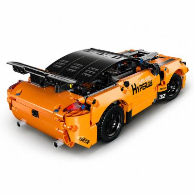 RC Car Remote Controlled Construction Blocks Orange 545 pcs. - 4