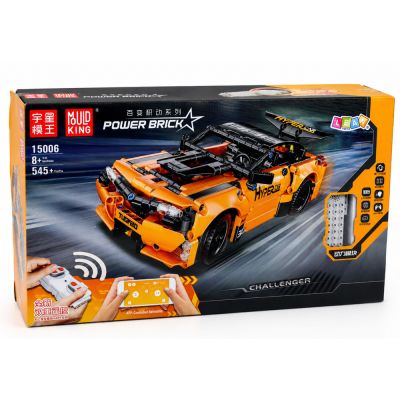 RC Car Remote Controlled Construction Blocks Orange 545 pcs. - 6