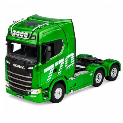 RC valdomas „Scania“ sunkvežimis žalias, 1:18 - 2
