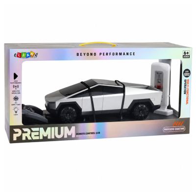 Remote Controlled Electric Car RC Pickup Charging Station 1:12 - 6