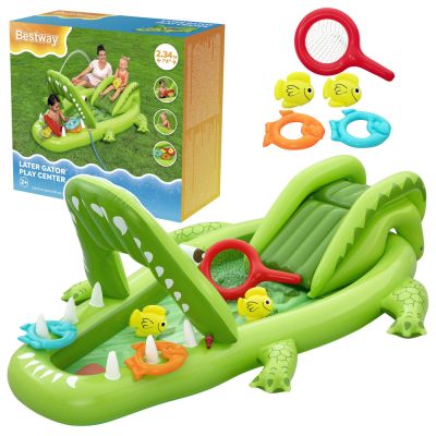 Water Playground with Slide Crocodile Accessories Bestway 53169
