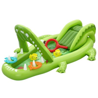 Water Playground with Slide Crocodile Accessories Bestway 53169 - 2