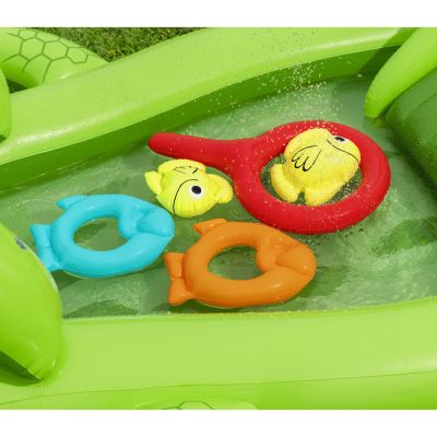 Water Playground with Slide Crocodile Accessories Bestway 53169 - 4