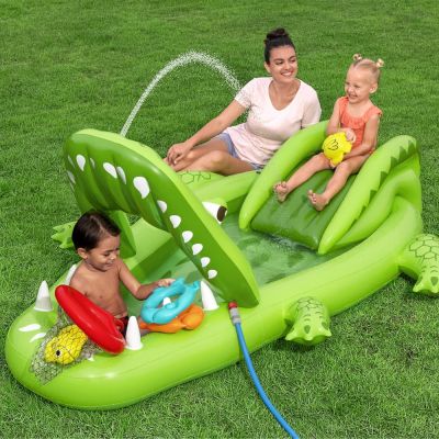 Water Playground with Slide Crocodile Accessories Bestway 53169 - 7