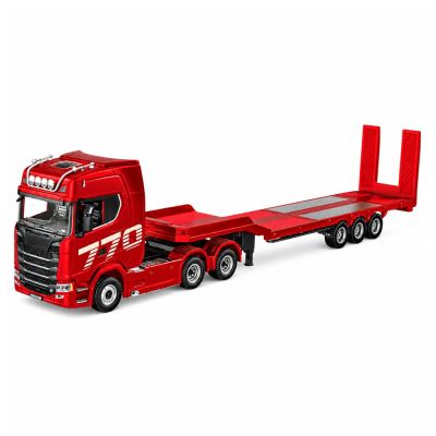 RC valdomas „Scania 770S“ sunkvežimis su priekaba „Huina Red“, 1:18 - 2