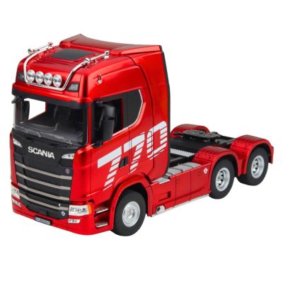 RC valdomas „Scania 770S“ sunkvežimis su priekaba „Huina Red“, 1:18 - 3