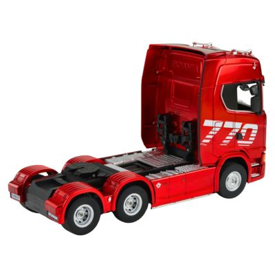RC valdomas „Scania 770S“ sunkvežimis su priekaba „Huina Red“, 1:18 - 4