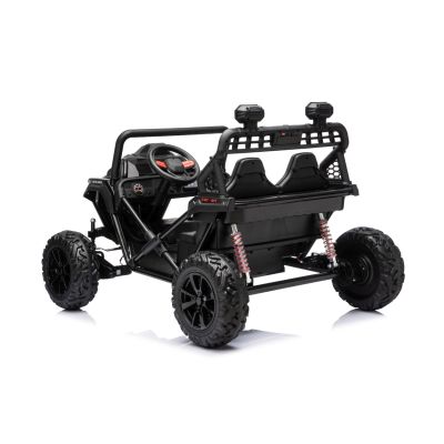 Vaikiškas elektrinis bagis OUTLAND 4x4, Juodas - 5