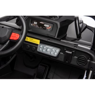 Vaikiškas elektrinis bagis OUTLAND 4x4, Juodas - 9
